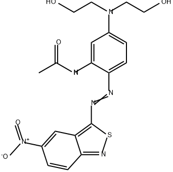 N-[5-[bis(2-hydroxyethyl)amino]-2-[(5-nitro-2,1-benzisothiazol-3-yl)azo]phenyl]acetamide