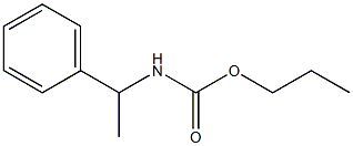 α-Methylbenzylcarbamic acid propyl ester