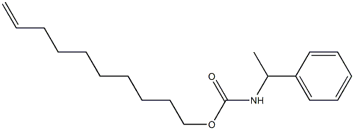 α-Methylbenzylcarbamic acid 9-decenyl ester