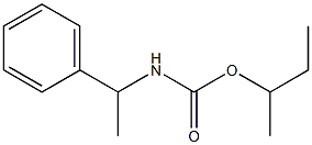 α-Methylbenzylcarbamic acid 1-methylpropyl ester