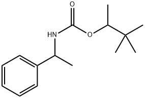 (α-Methylbenzyl)carbamic acid 1,2,2-trimethylpropyl ester