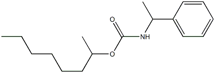 (α-Methylbenzyl)carbamic acid 1-methylheptyl ester