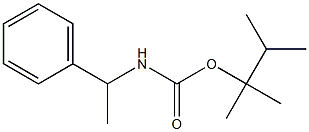 (α-Methylbenzyl)carbamic acid 1,1,2-trimethylpropyl ester