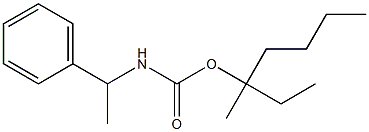 (α-Methylbenzyl)carbamic acid 1-ethyl-1-methylpentyl ester