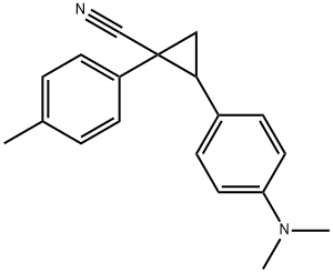 2-(4-dimethylaminophenyl)-1-(4-methylphenyl)cyclopropane-1-carbonitril e