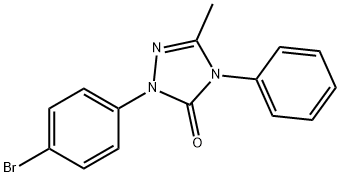 1-(4-Bromophenyl)-4,5-dihydro-3-methyl-4-phenyl-1H-1,2,4-triazol-5-one