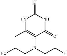 5-(2-fluoroethyl-(2-hydroxyethyl)amino)-6-methyl-1H-pyrimidine-2,4-dio ne