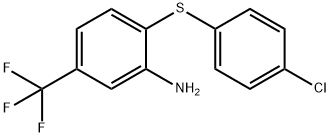 2-[(4-Chlorophenyl)thio]-5-(trifluoromethyl)aniline