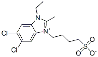 5,6-Dichloro-1-ethyl-2-methyl-3-(4-sulfobutyl)-1H-benzimidazolium inner sal