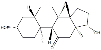 3β,17β-Dihydroxy-5α-androstan-11-one