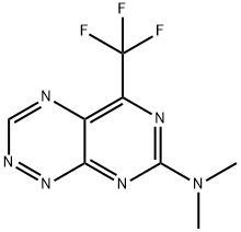 N,N-Dimethyl-5-trifluoromethylpyrimido[5,4-e]-1,2,4-triazin-7-amine