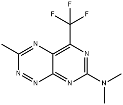 7-(Dimethylamino)-3-methyl-5-(trifluoromethyl)pyrimido[5,4-e][1,2,4]triazine