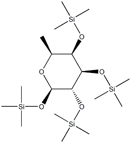 1-O,2-O,3-O,4-O-Tetrakis(trimethylsilyl)-6-deoxy-β-L-galactopyranose