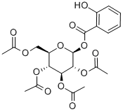 BETA-D-吡喃葡萄糖 2,3,4,6-四乙酸酯 1-(2-羟基苯甲酸酯)