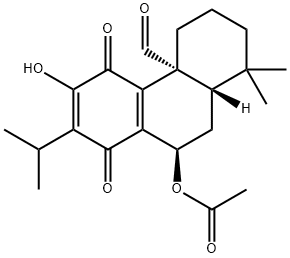 (4aR)-1,2,3,4,4a,5,8,9,10,10aα-Decahydro-6-hydroxy-1,1-dimethyl-7-isopropyl-5,8-dioxo-9α-acetoxyphenanthrene-4a-carbaldehyde