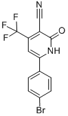 3-氰基-4-三氟甲基-6-(4'-溴苯基)吡啶-2-酮