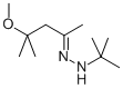 4-methoxy-4-methylpentan-2-one tert-butylhydrazone
