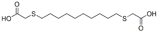 1,10-bis(carboxymethylthiodecane)