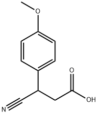 3-CYANO-3-(4-METHOXYPHENYL)PROPANOIC ACID