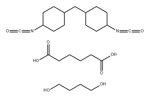 Hexanedioic acid, polymer with 1,4-butanediol and 1,1-methylenebis4-isocyanatocyclohexane