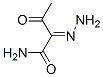 Butyramide, 2,3-dioxo-, 2-hydrazone (7CI,8CI)