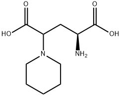 DL-Glutamic acid, 4-(1-piperidinyl)-, diastereomer A