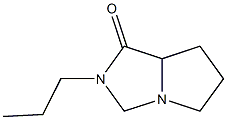 1H-Pyrrolo]1,2-c]imidazol-1-one,hexahydro-2-propyl-(8CI)