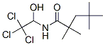 2,2,4,4-Tetramethyl-N-(2,2,2-trichloro-1-hydroxyethyl)valeramide