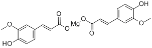 magnesium(2+) (E)-4'-hydroxy-3'-methoxycinnamate