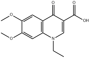 1,4-Dihydro-6,7-methylenedioxy-1-ethyl-4-oxosynoline-3-carbonoic acid