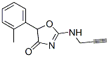 5-(2-Methylphenyl)-2-(2-propynylamino)-2-oxazolin-4-one