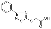 [(3-Phenyl-1,2,4-thiadiazol-5-yl)thio]acetic acid
