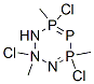 2,4,6-trichloro-2,2,4,4,6,6-hexahydro-2,4,6-trimethyl-1,2,3,4,5,6-triazatriphosphorine