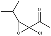 Ethanone,  1-[2-chloro-3-(1-methylethyl)oxiranyl]-  (9CI)