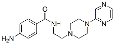 4-amino-N-[2-(4-pyrazin-2-ylpiperazin-1-yl)ethyl]benzamide