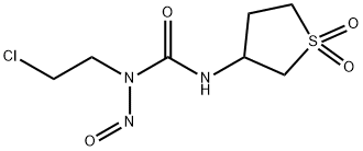 3-[3-(2-Chloroethyl)-3-nitrosoureido]tetrahydrothiophene 1,1-dioxide