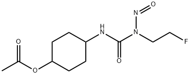 N'-[4-(Acetyloxy)cyclohexyl]-N-(2-fluoroethyl)-N-nitrosourea