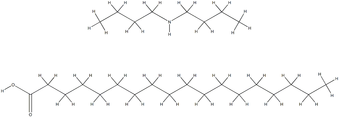 Octadecanoic acid, compd. with N-butyl-1-butanamine (1:1)