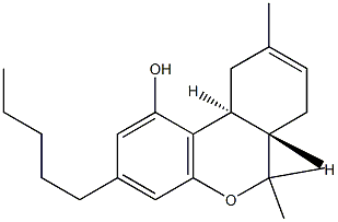 [6aS,(+)]-6aα,7,10,10aβ-Tetrahydro-6,6,9-trimethyl-3-pentyl-6H-dibenzo[b,d]pyran-1-ol