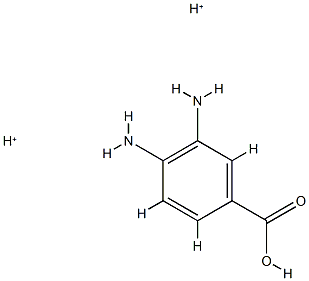Benzoic  acid,  3,4-diamino-,  conjugate  diacid  (8CI)