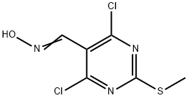 2-甲硫基-4,6-二氯嘧啶-5-肟