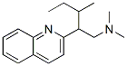N,N-Dimethyl-β-(1-methylpropyl)-2-quinolineethanamine