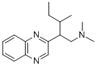 N,N-Dimethyl-β-(1-methylpropyl)-2-quinoxalineethanamine