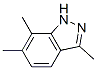 1H-Indazole,  3,6,7-trimethyl-