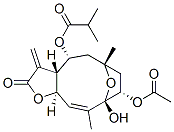 2-Methylpropanoic acid (3aR,4R,6R,8S,9S,10Z,11aR)-8-acetoxy-2,3,3a,4,5,6,7,8,9,11a-decahydro-9-hydroxy-6,10-dimethyl-3-methylene-2-oxo-6,9-epoxycyclodeca[b]furan-4-yl ester