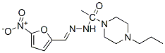 5-Nitro-2-furaldehyde (4-propyl-1-piperazinylacetyl)hydrazone