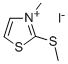 3-Methyl-2-(methylthio)thiazoliumiodide