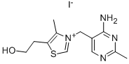 3-[(4-amino-2-methylpyrimidin-5-yl)methyl]-5-(2-hydroxyethyl)-4-methylthiazolium iodide