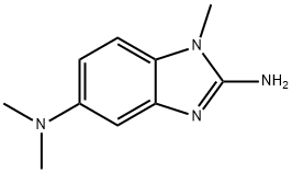 Benzimidazole, 2-amino-5-(dimethylamino)-1-methyl- (8CI)