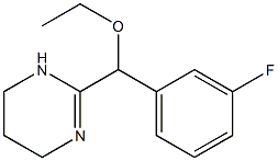 3,4,5,6-Tetrahydro-2-(α-ethoxy-3-fluorobenzyl)pyrimidine